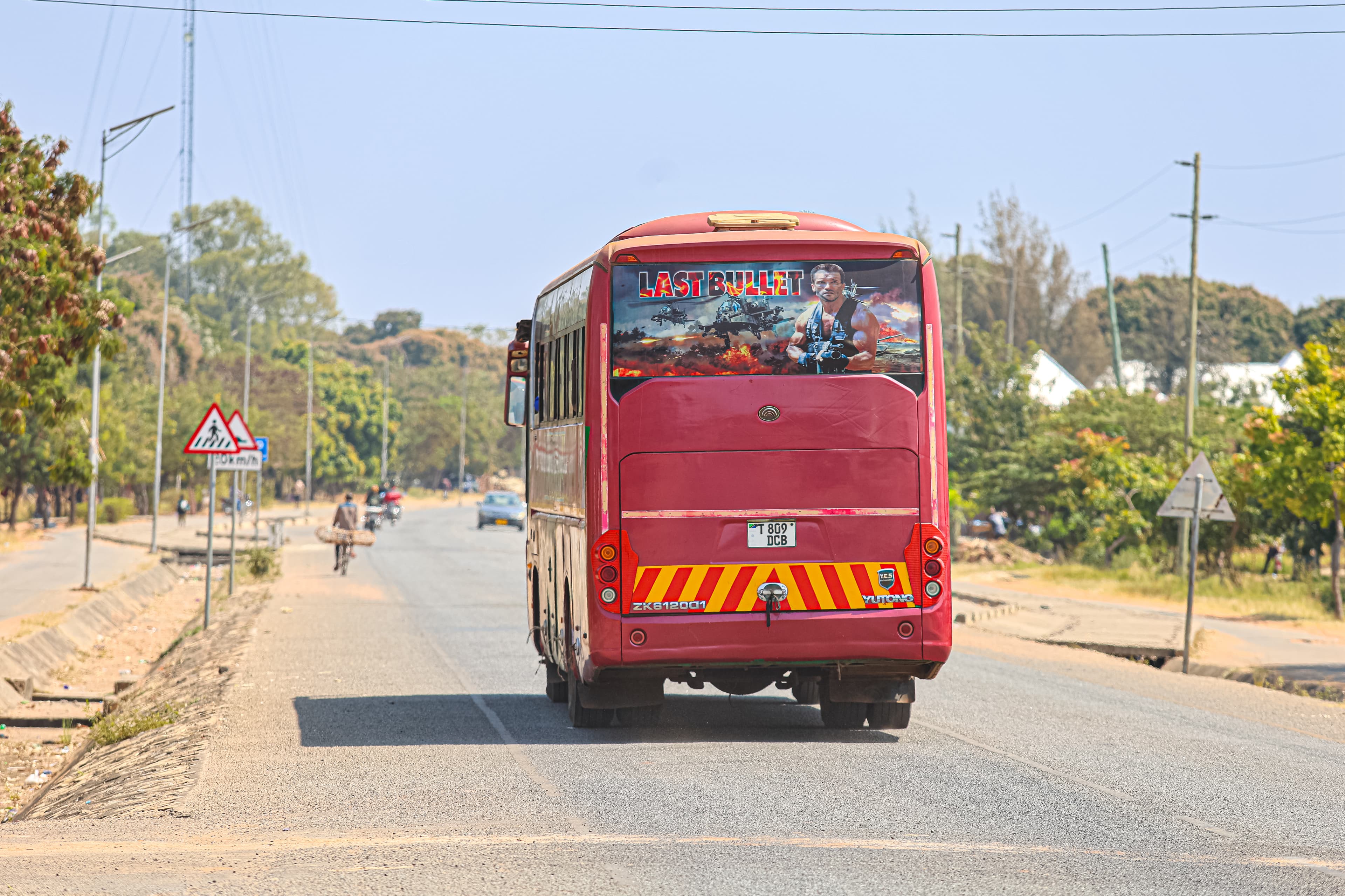 LAST BULLET modern bus